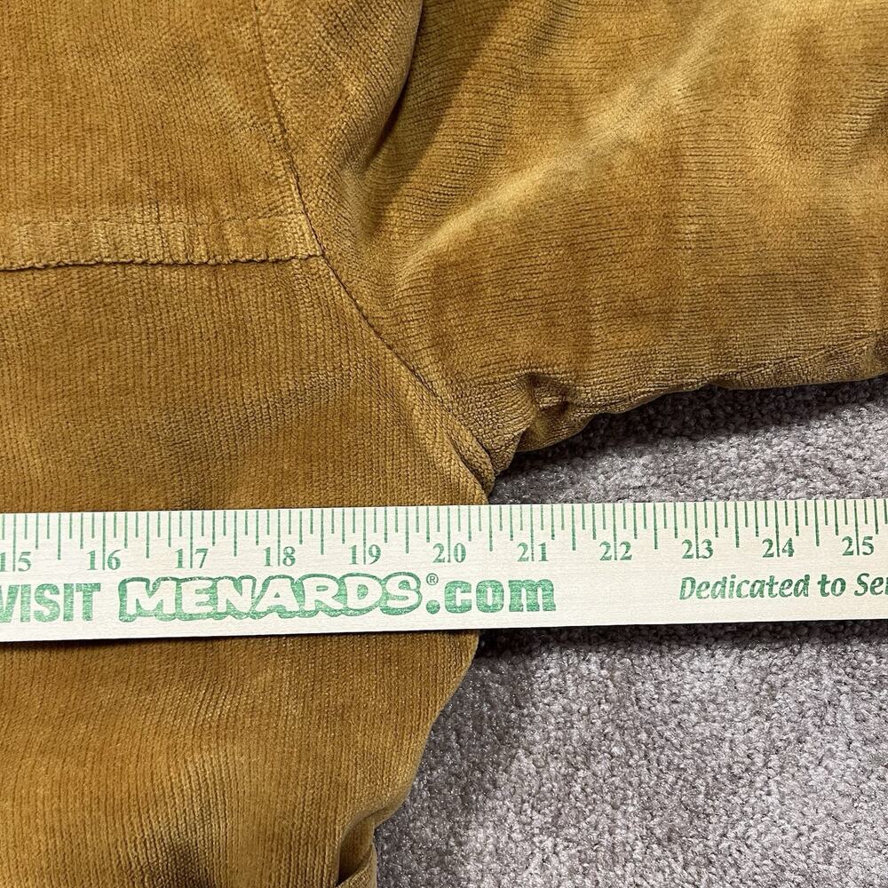 Vintage Northwest Corduroy Sherpa Lined Belted Jacket Womens Large - Picture 15 of 16